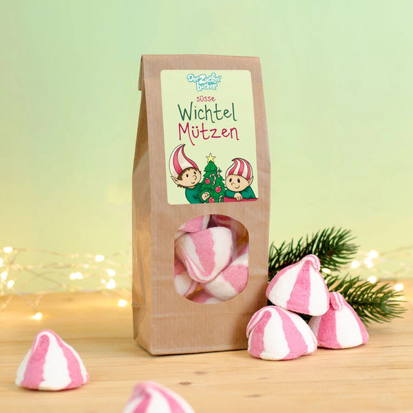 Marshmallow Wichtel-Mützen